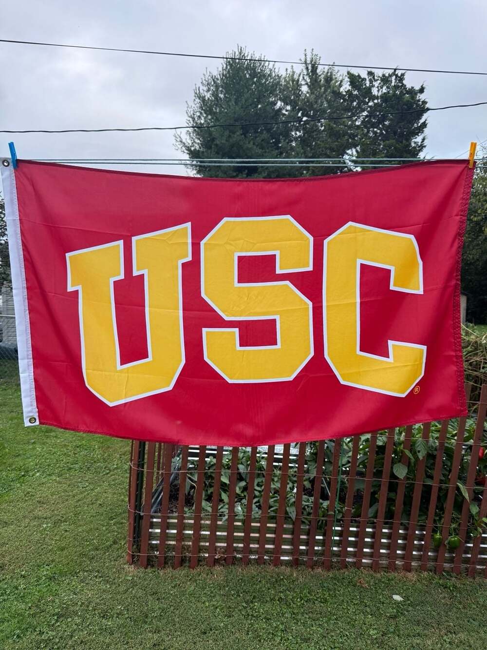 USC Trojans University Of Southern California Logo Flag
